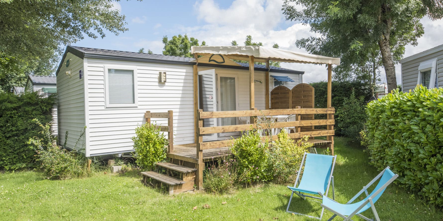 Vente de mobil-home au camping Soleil Levant à Meschers-sur-Gironde en Charente-Maritime