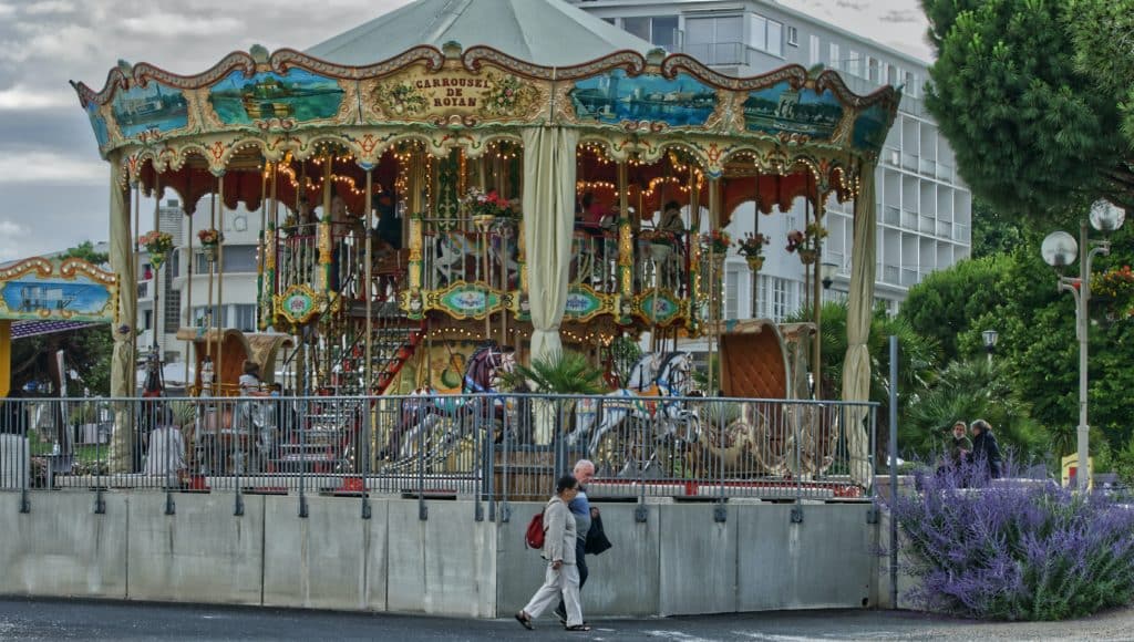 Manège au coeur de la ville de Royan