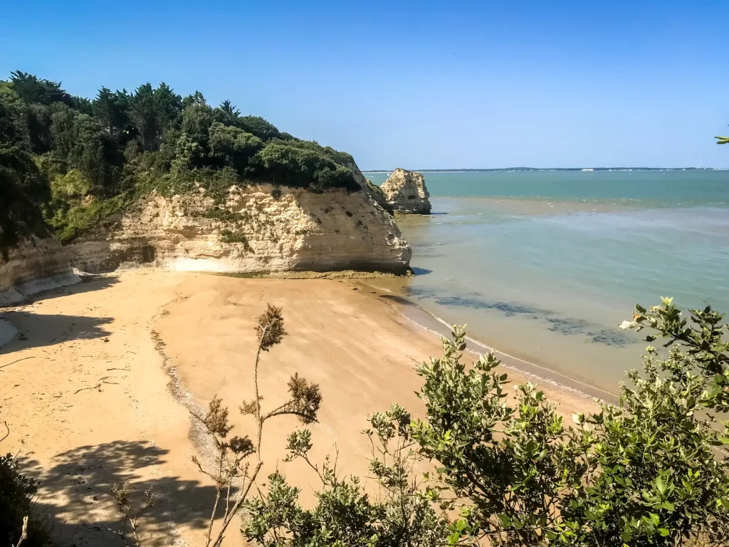 Découvrez les falaises de Suzac lors de vos vacances en camping à Saint-Georges-de-Didonne 